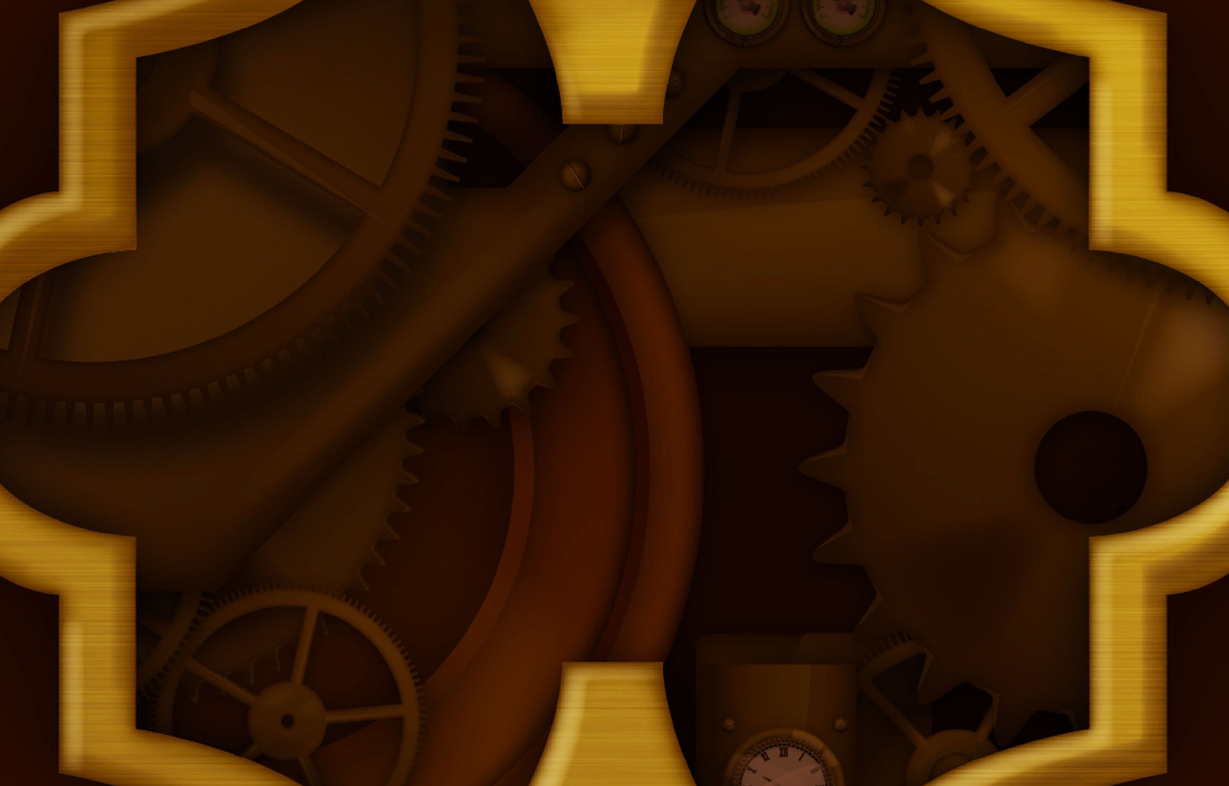 Clockwork gear background