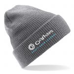 Oakham Ales branded grey beanie hat