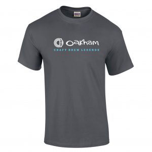 Oakham Ales branded medium grey t-shirt